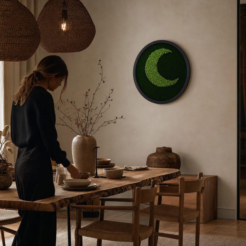 Luna No. 5 in a room
