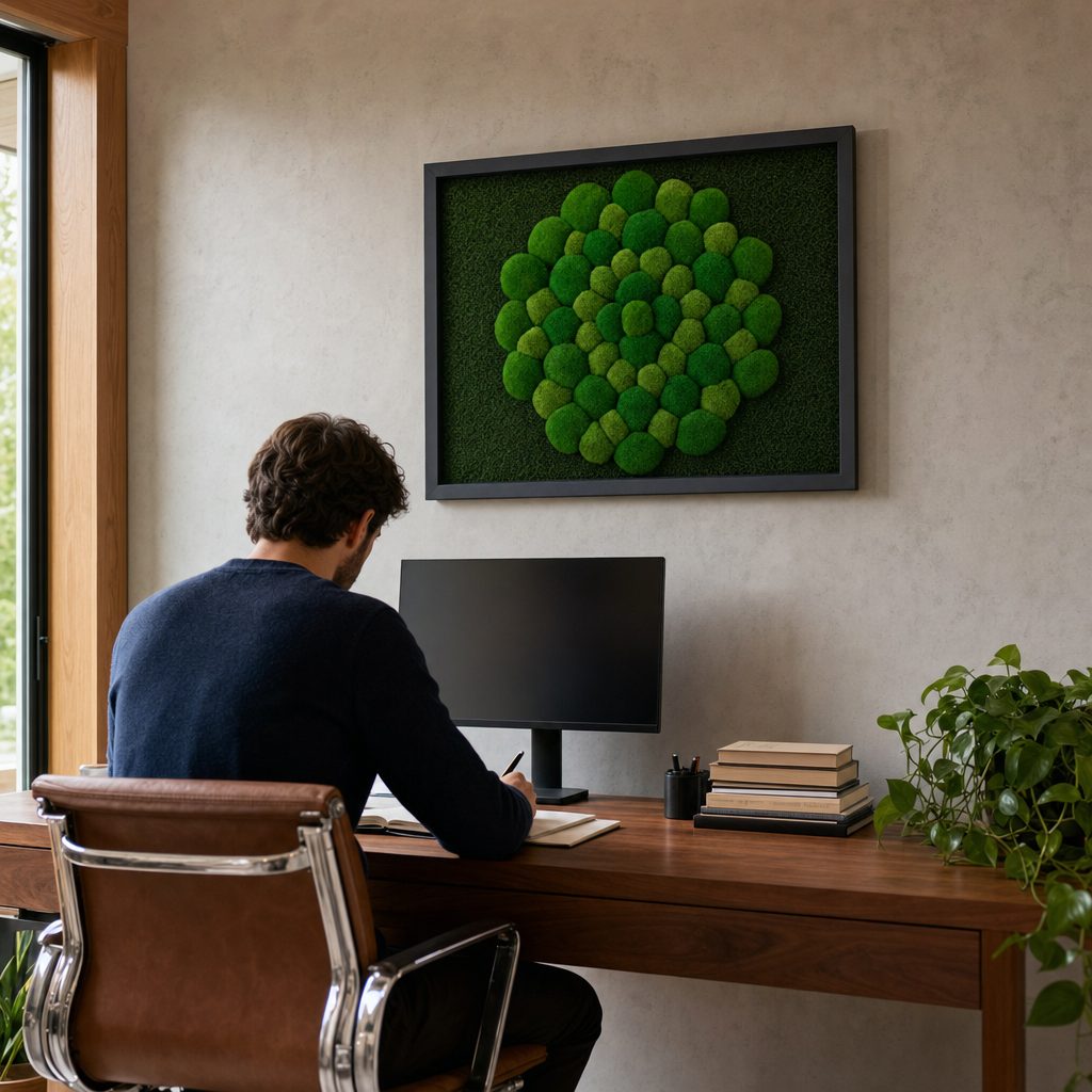 Mandala No. 1 in a room