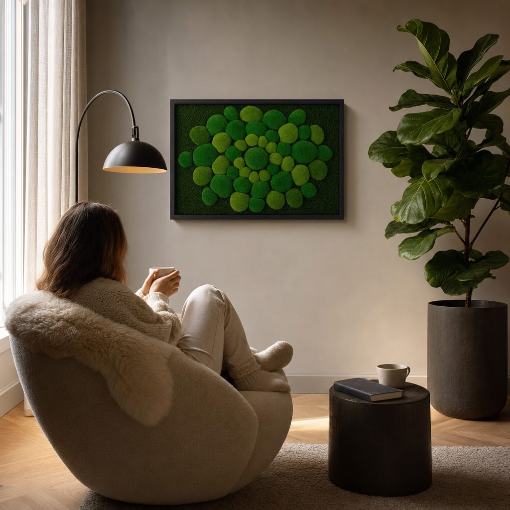 Mandala No. 2 in a room