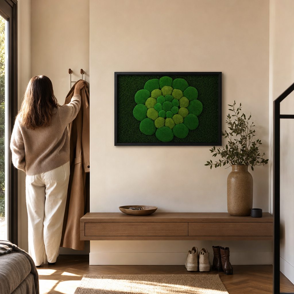 Mandala No. 3 in a room