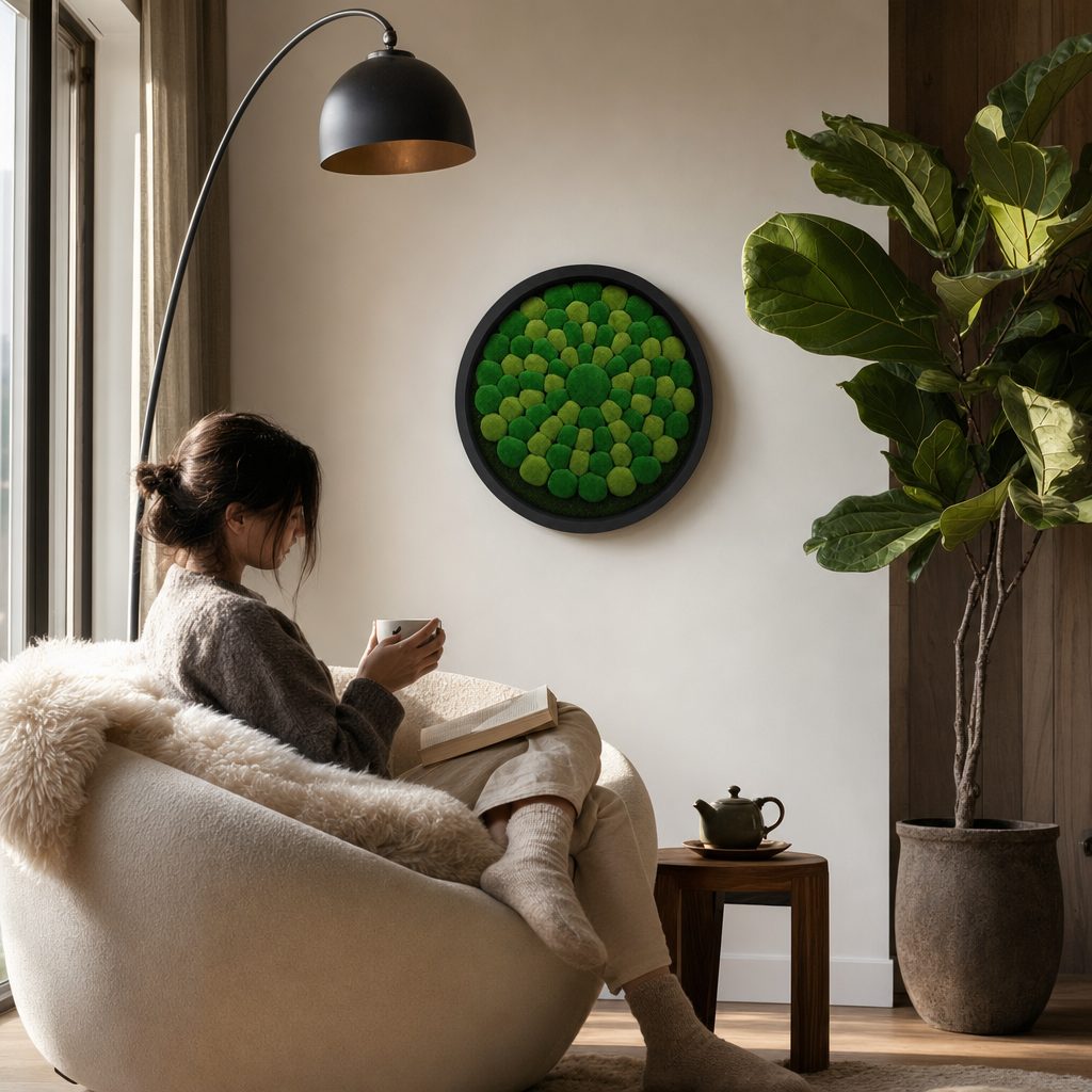 Mandala No. 5 in a room