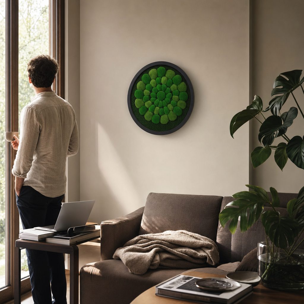 Mandala No. 6 in a room
