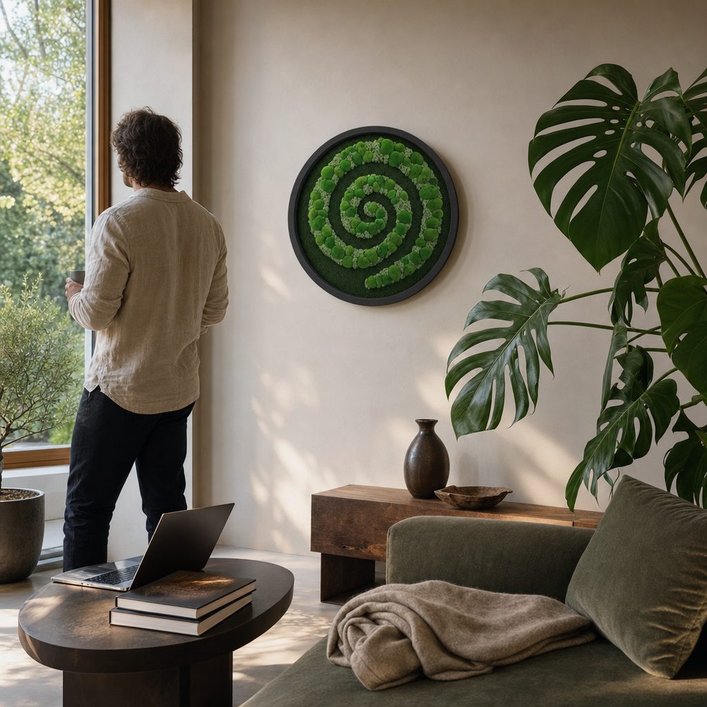 Spirale No. 1 in a room