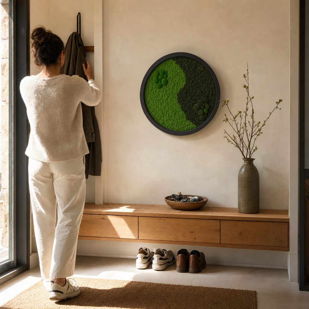 Teilung No. 5 in a room